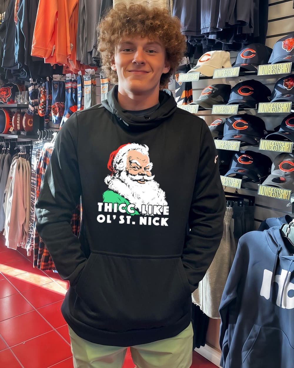 Santa Claus Christmas Thicc Like Ol' Saint Nick shirt, hoodie