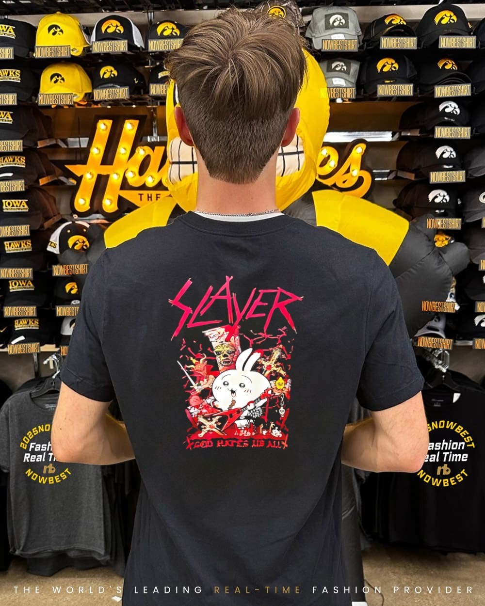 SLAYER GOD HATES US ALL Tシャツ Slayer God Hates Us All T-Shirt - BLACK | Hot Topic