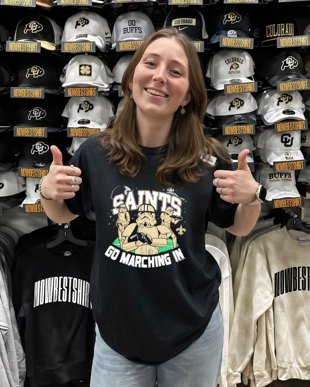 Star Wars x NFL New Orleans Saints Go Marching In shirt, hoodie