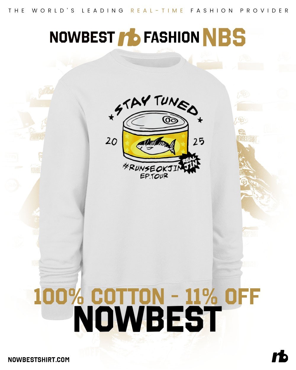 Stay Tuned RunseokJin ep Tour Real Jin 2025 shirt, hoodie