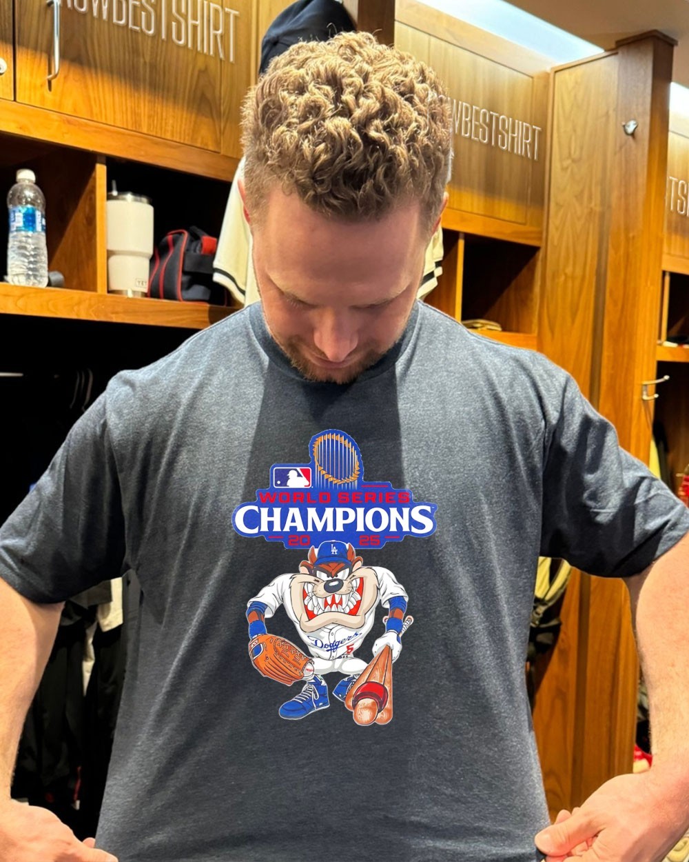 Tasmanian Devil Los Angeles Dodgers 2025 World Series Champions