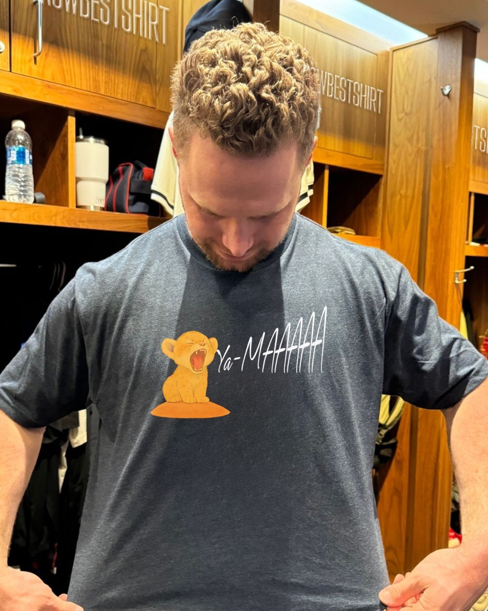 The Heart of a Lion Yoshinobu Yamamoto Los Angeles Dodgers shirt