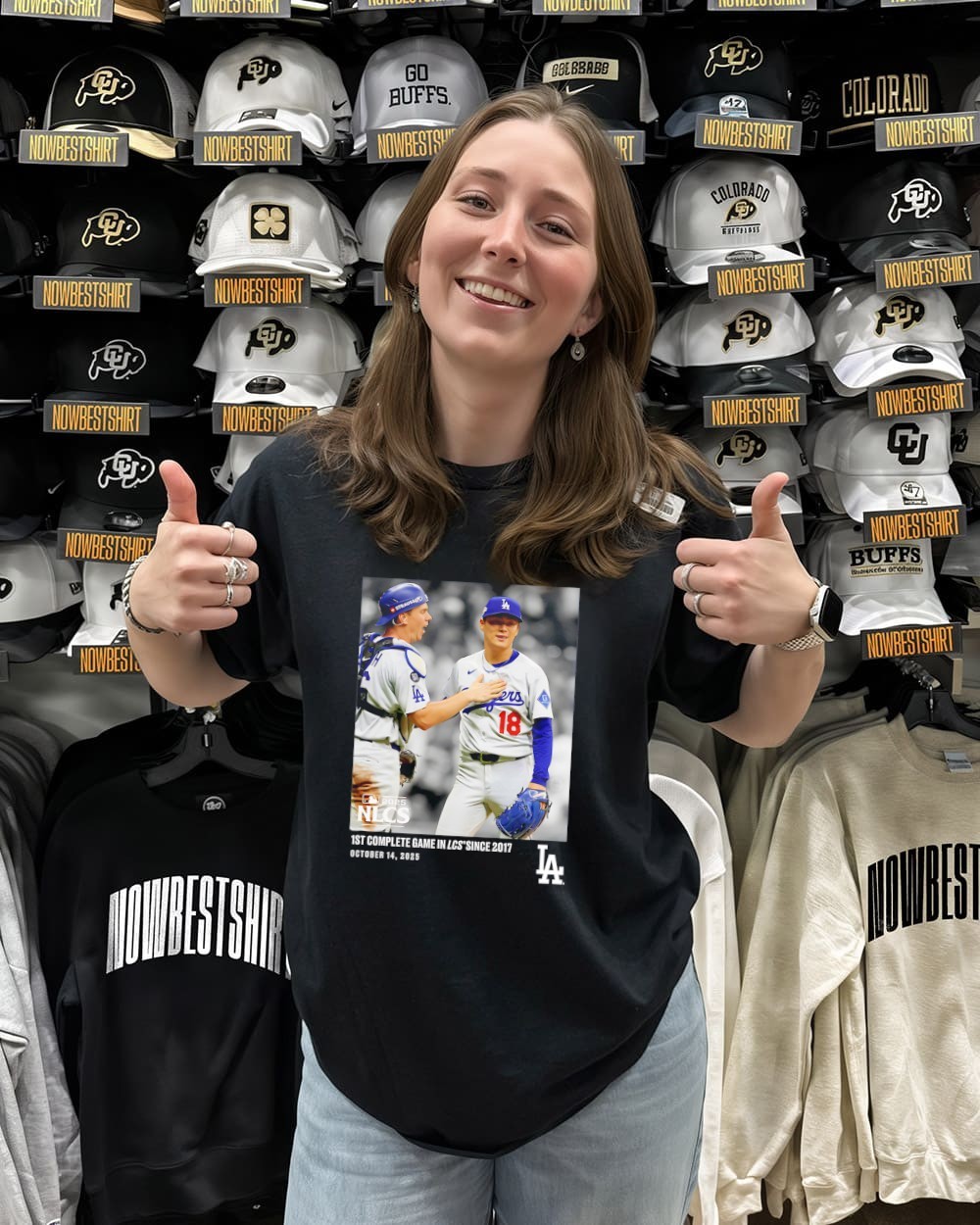 トップス yan Yoshinobu Yamamoto LA Dodgers 1st complete game in LCS since 2017