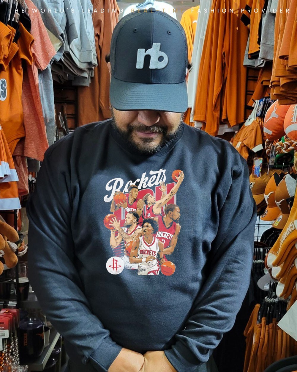 2025 NBA Houston Rockets Starting 5 graphic shirt, hoodie