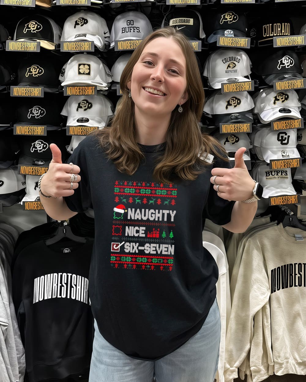 6-7 Meme Nice Naughty Six Seven Ugly Christmas shirt, hoodie, sweatshirt &  apparel