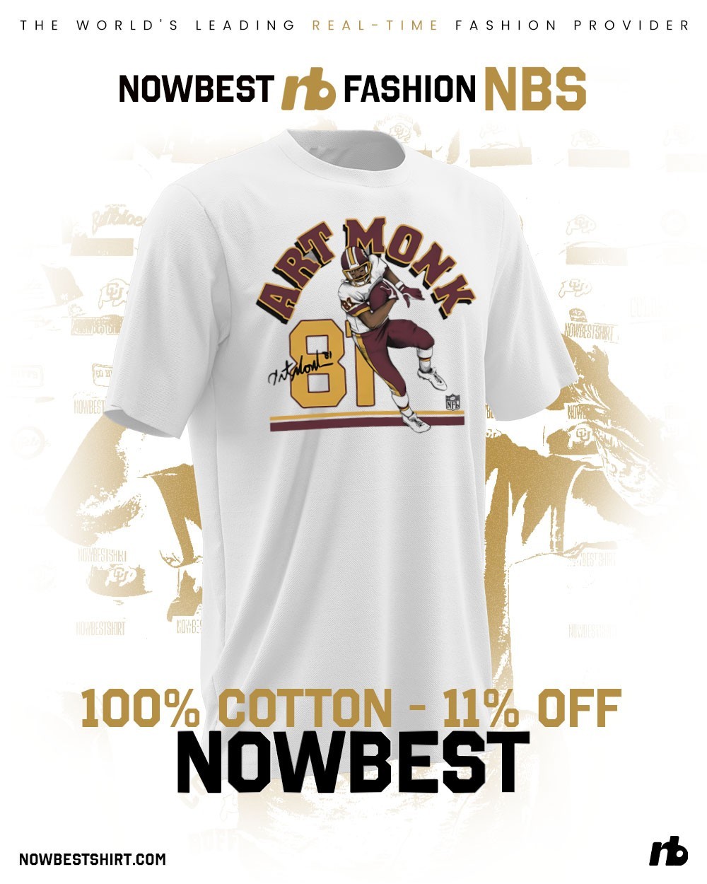 ワシントン・レッドスキンズ モンク 81番 シャツ ワシントン・レッドスキンズ モンク 81番 シャツ ワシントン・レッド