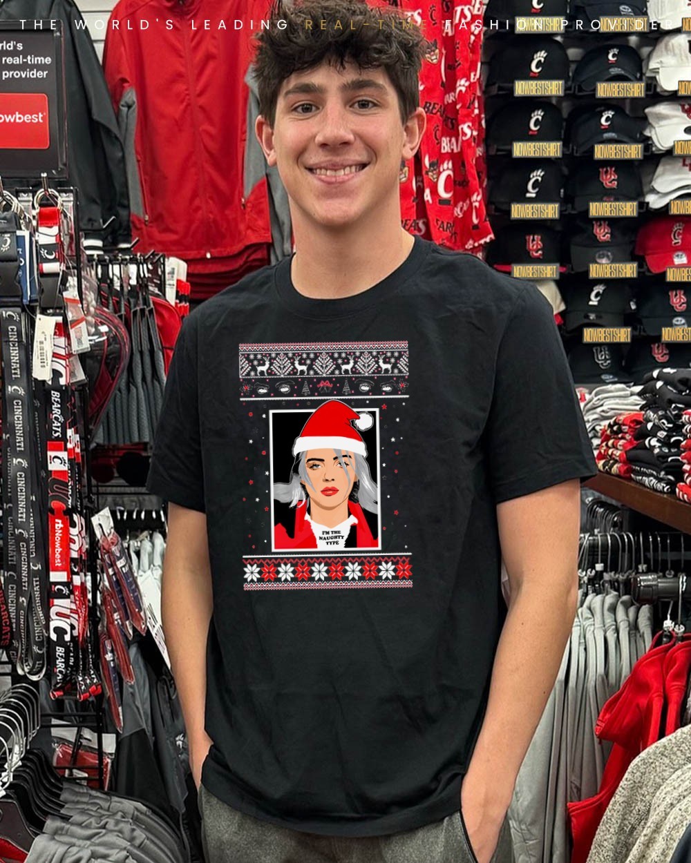 Billie Eilish 2025 ugly Christmas sweater, hoodie, sweatshirt