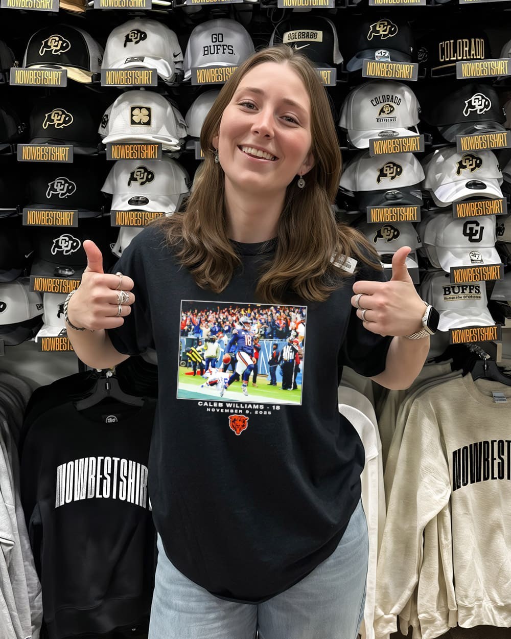 Caleb Williams Chicago Bears NFL Flash Features Week 10 2025 shirt