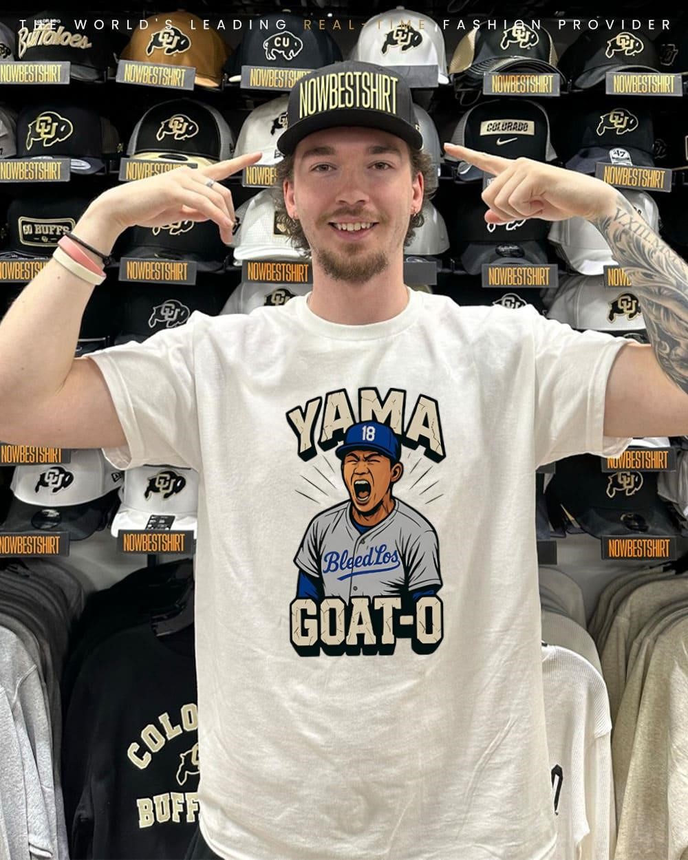Dodgers Yoshinobu Yamamoto Yama Goat-O Shirt, hoodie, sweatshirt