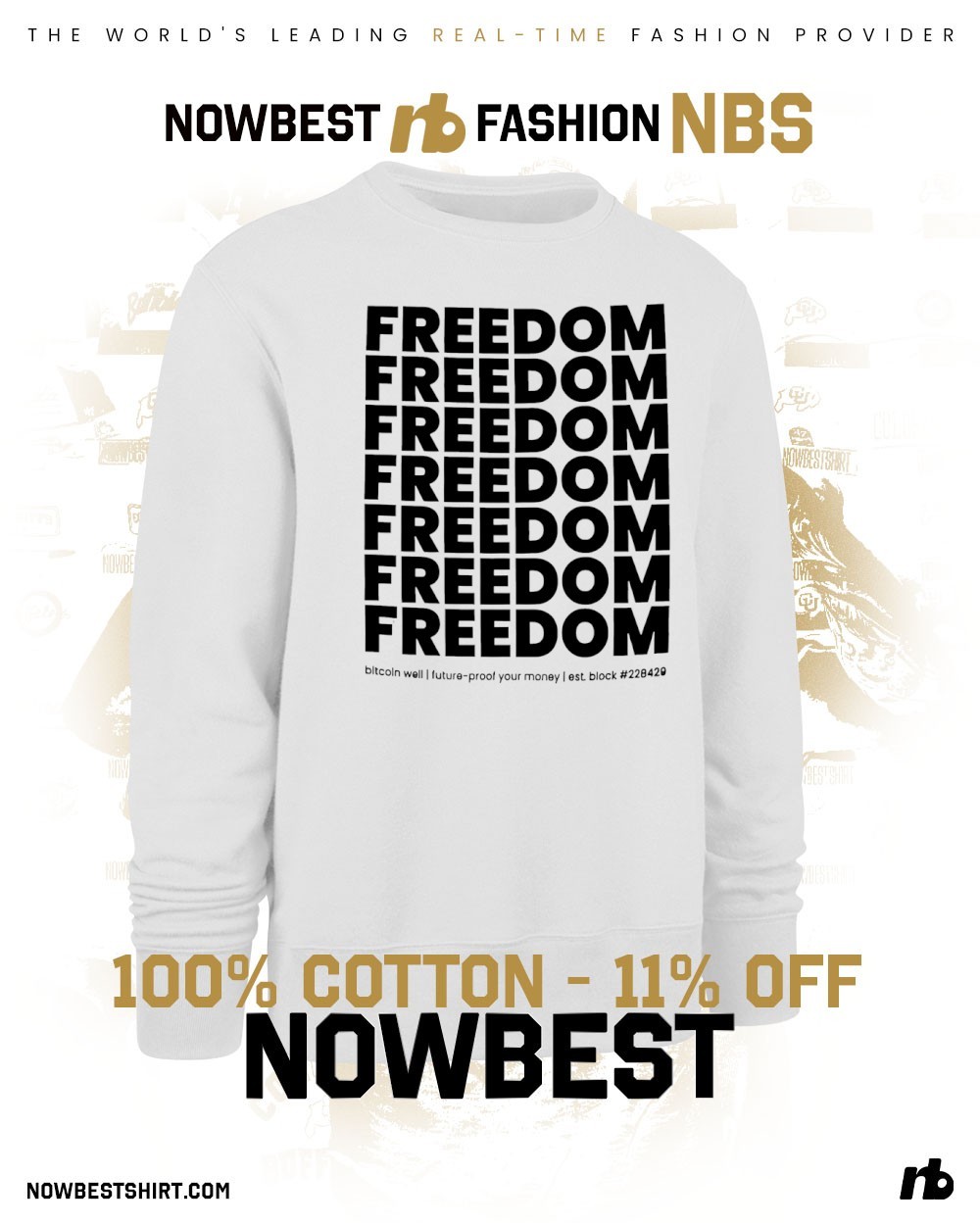 Freedom bitcoin well future proof your money shirt, hoodie, sweatshirt &  apparel