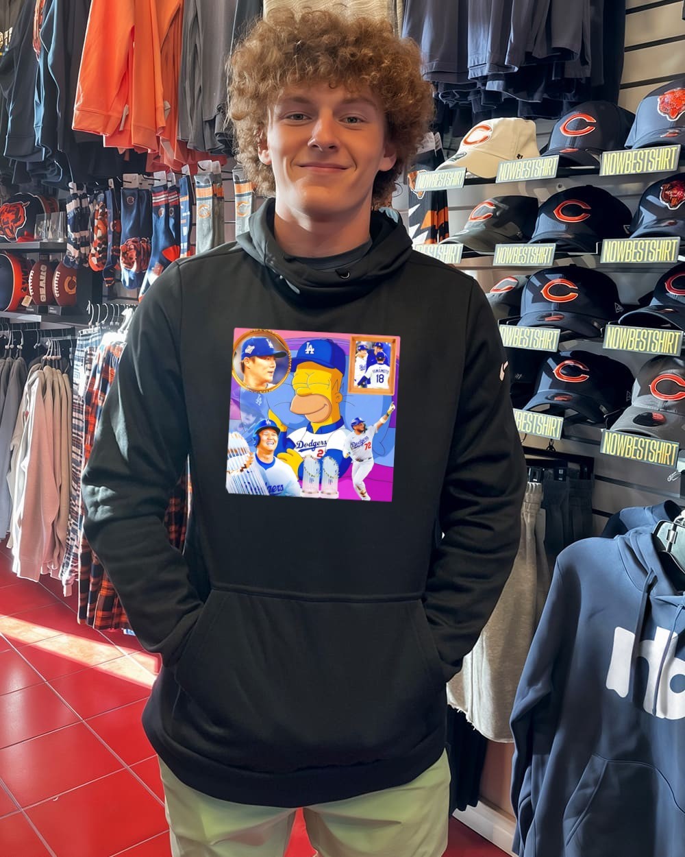 Homer Simpson x Los Angeles Dodgers World Champions 2025 shirt