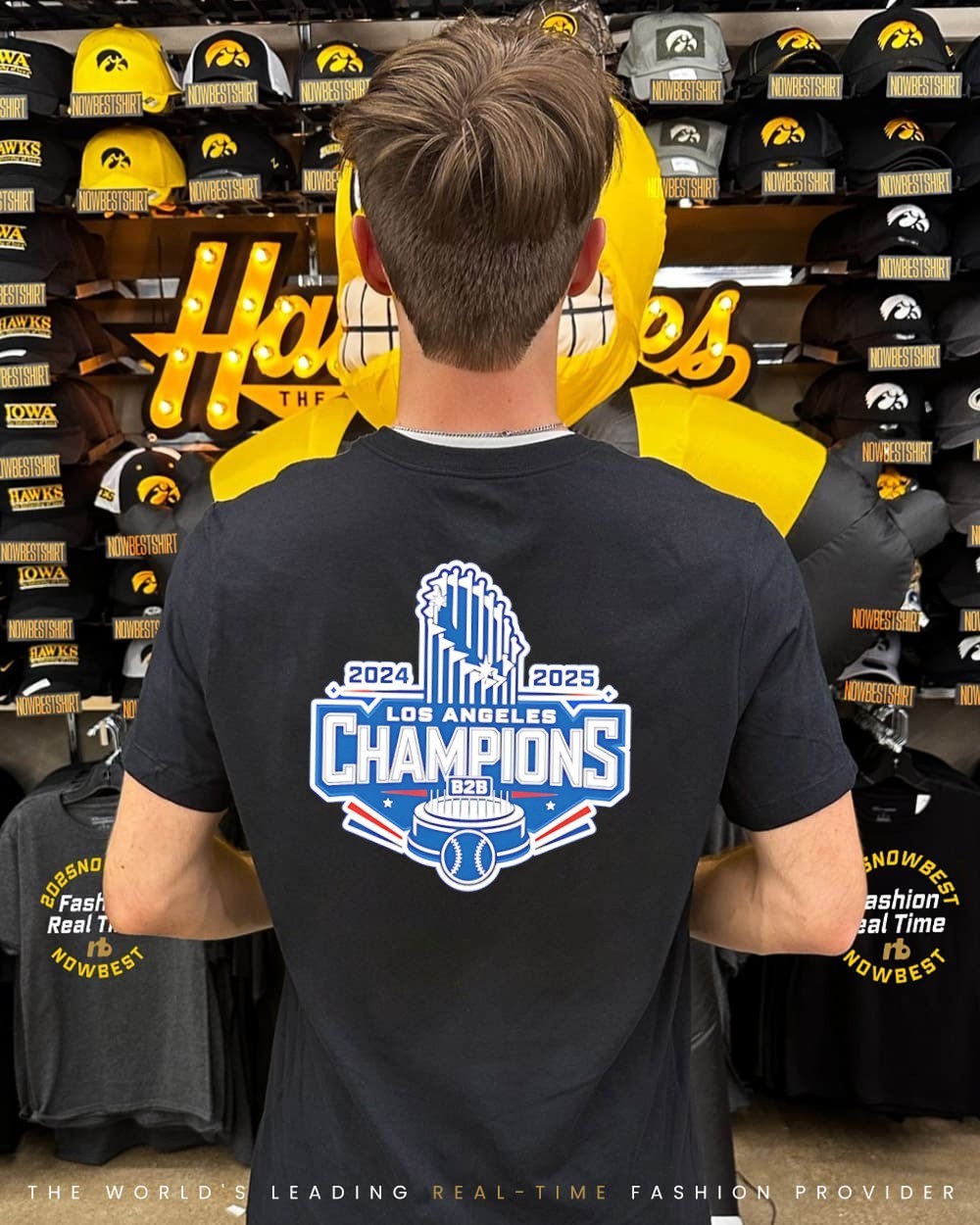 LA Dodgers 2024 2025 B2B World Series Champions shirt, hoodie