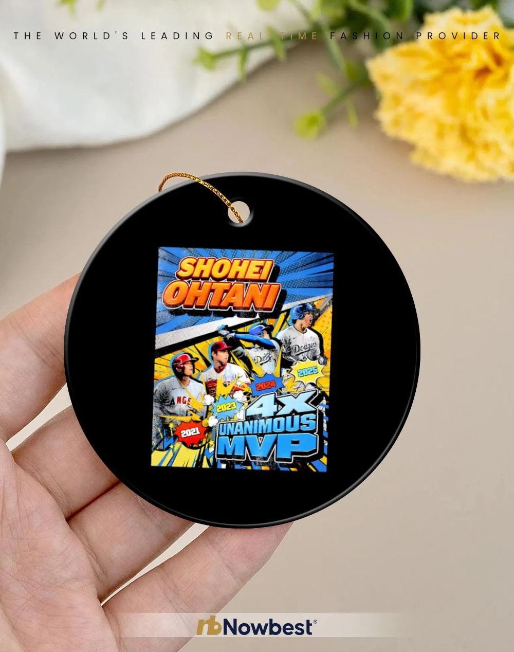 LA Dodgers Shohei Ohtani 2021 2023 2024 2025 4x Unanimous MVP