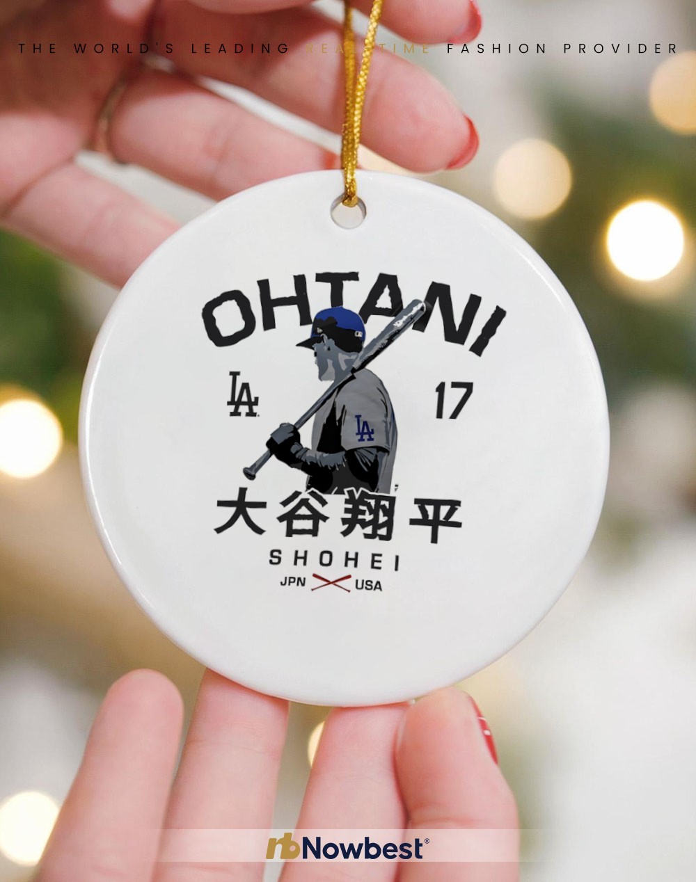 LA Dodgers Shohei Ohtani Japan X USA Ornament, hoodie, sweatshirt