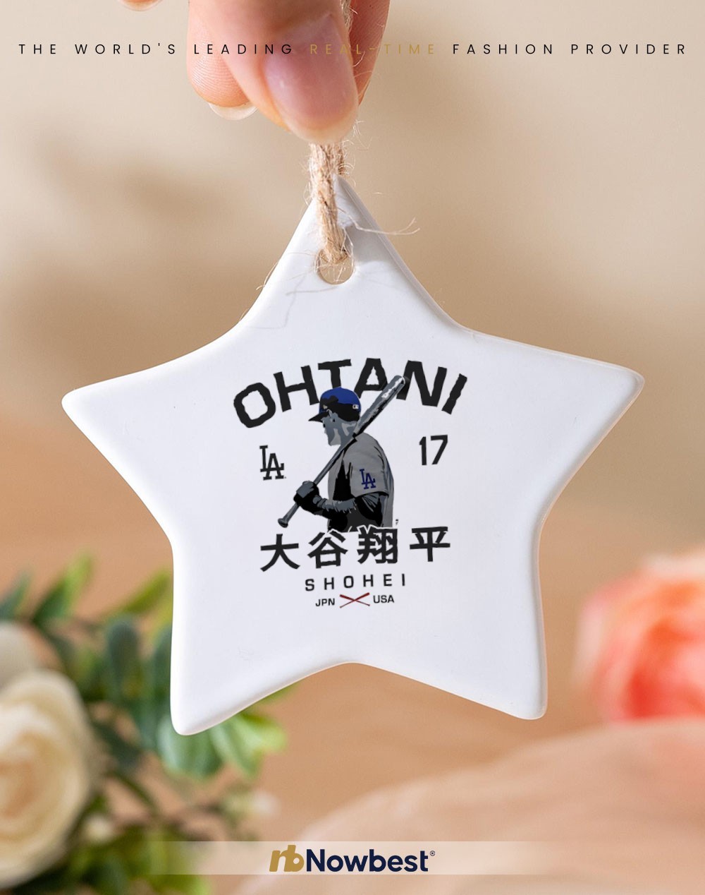 SHOHEI OHTANI 記念グッズ LA Dodgers Shohei Ohtani Japan X USA Ornament, hoodie, sweatshirt