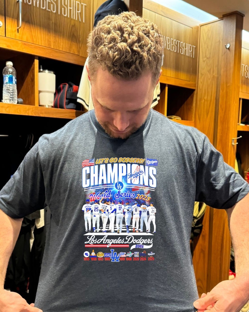 LA Dodgers World Series Champions 2025 let's go Dodgers shirt