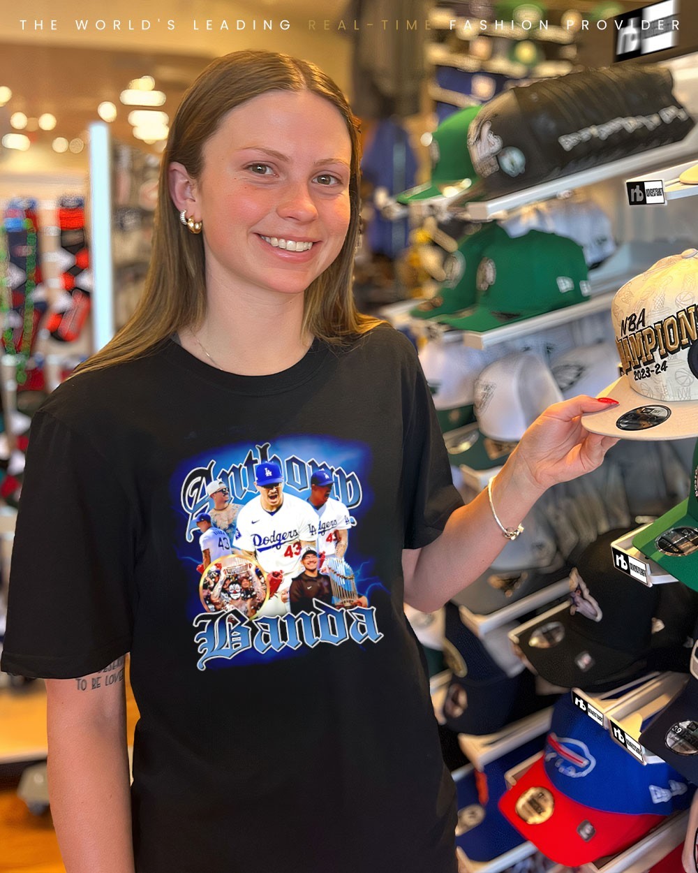 Los Angeles Dodgers Anthony Banda 2025 World Champs 90s bootleg