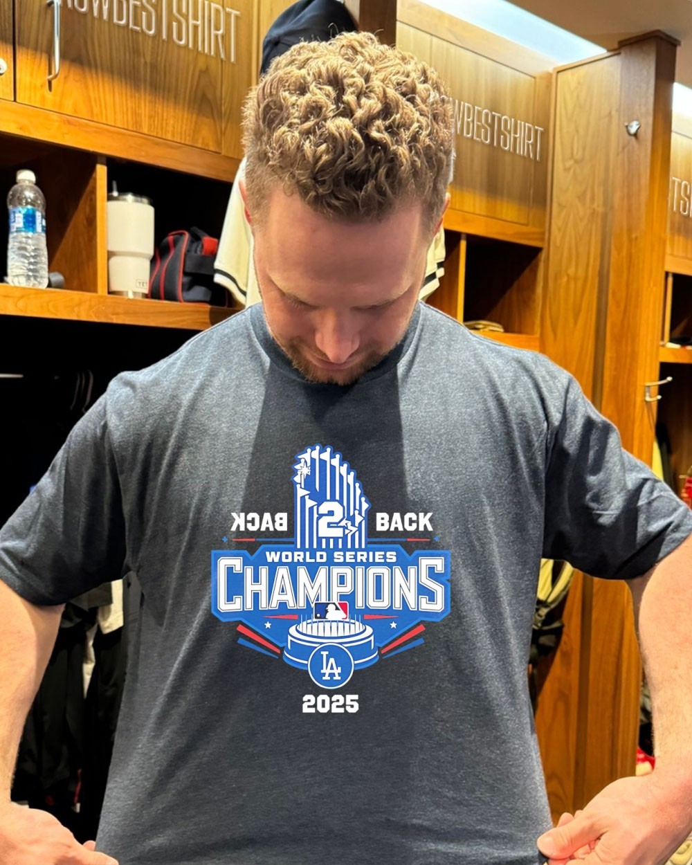 Los Angeles Dodgers back to back 2025 World Series Champions shirt