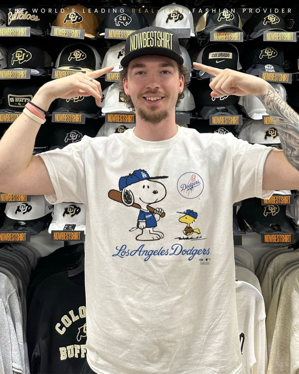 Los Angeles Dodgers x Peanuts Snoopy and Woodstock shirt, hoodie
