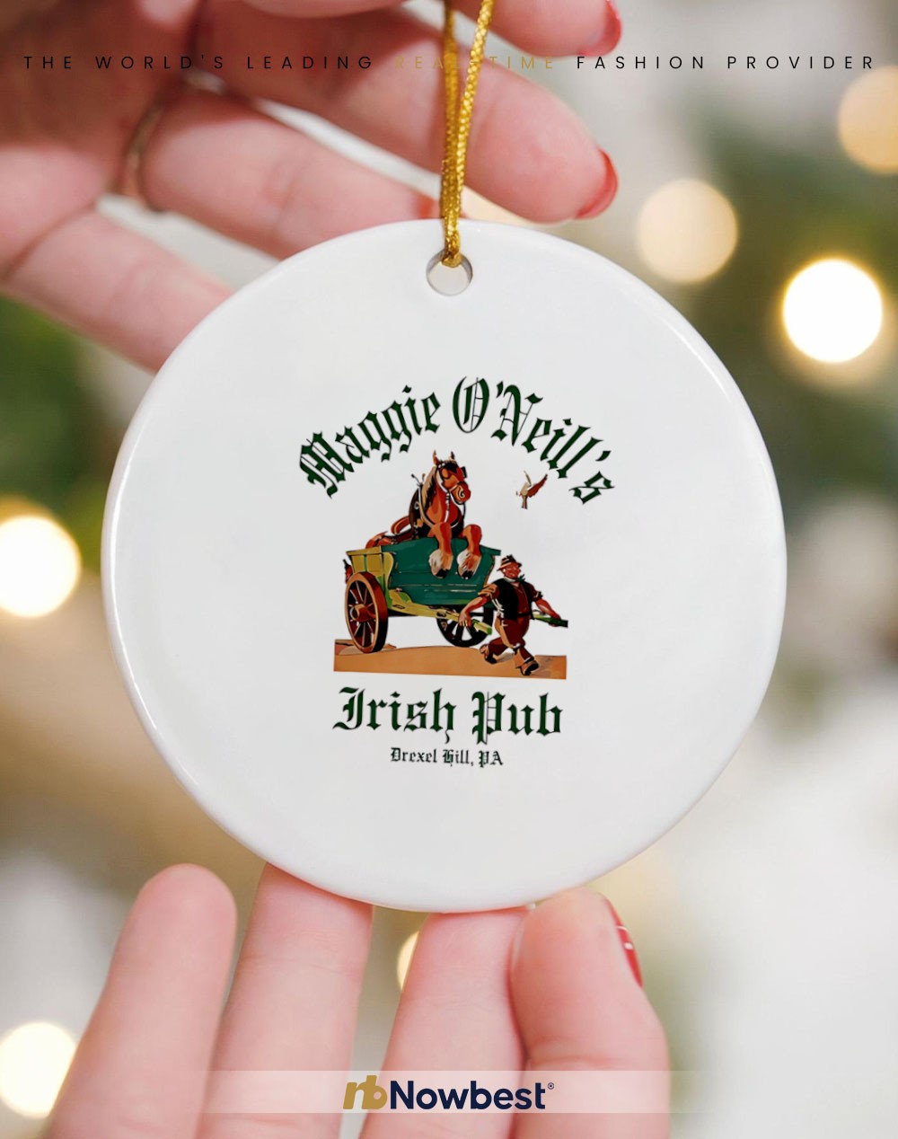 Maggie O'Neill's Irish Pub Drexel Hill PA ornament, hoodie