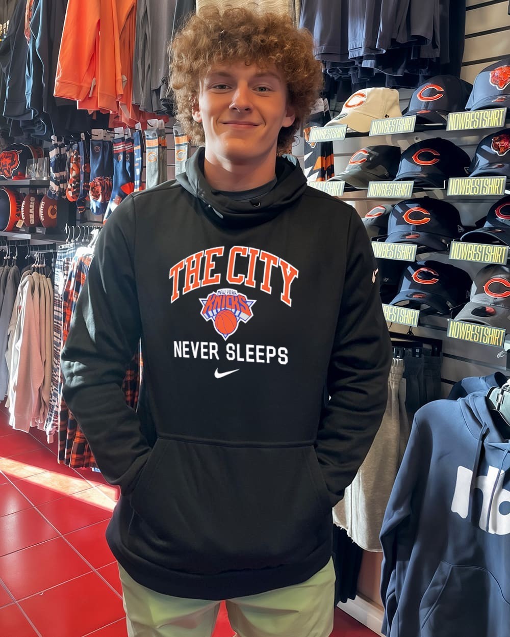 New York Knicks Nike The City Never Sleeps shirt, hoodie