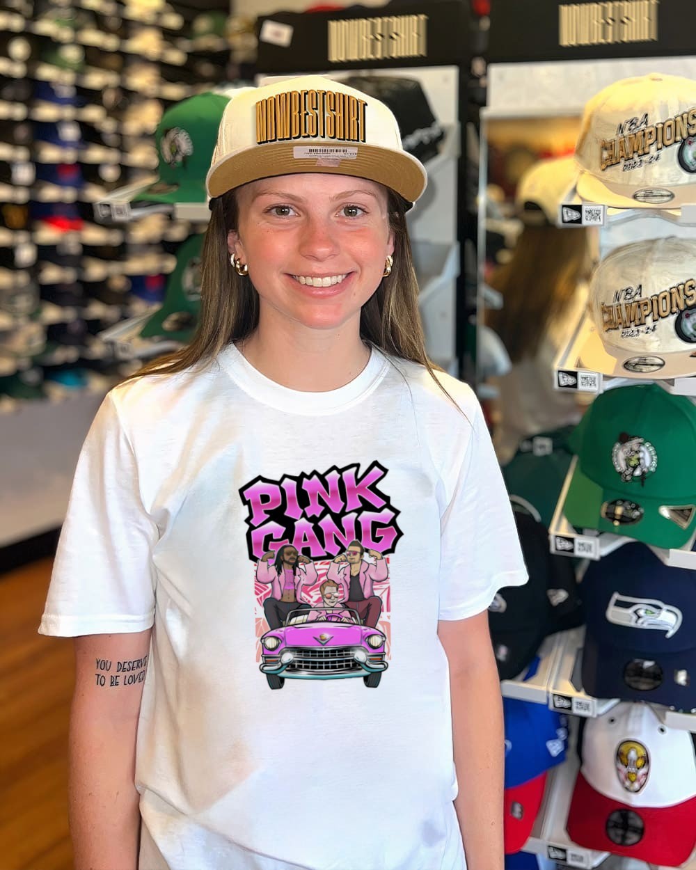 No Comparison Joe Harrison Pink Gang shirt, hoodie, sweatshirt