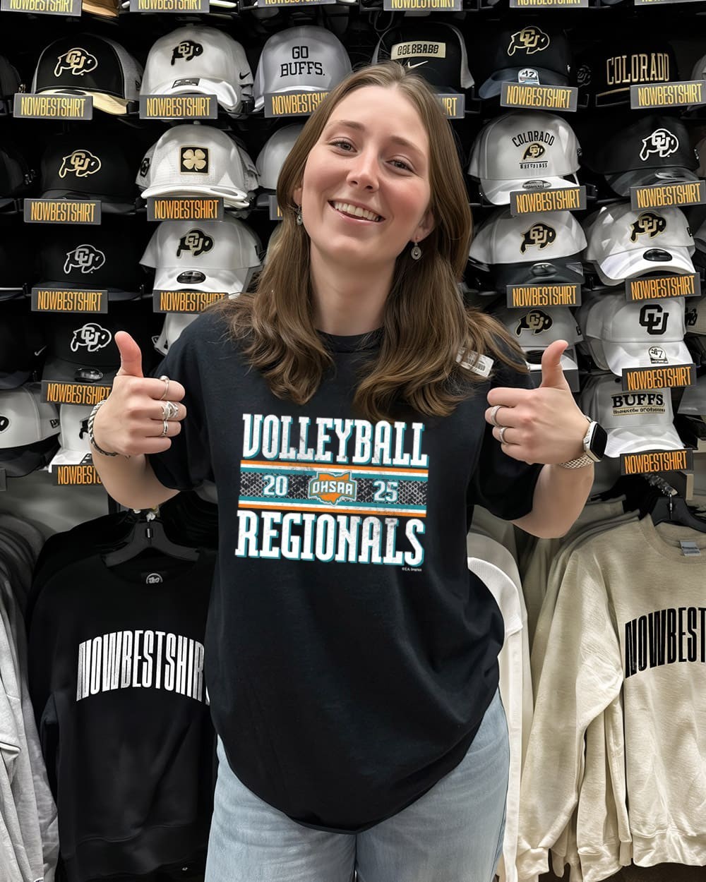 Official 2025 OHSAA Boys Volleyball Regionals shirt, hoodie