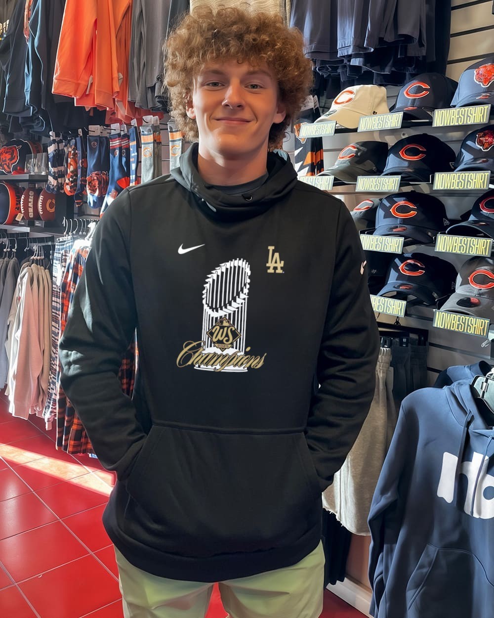 Official Los Angeles Dodgers 2025 World Series Champions Trophy