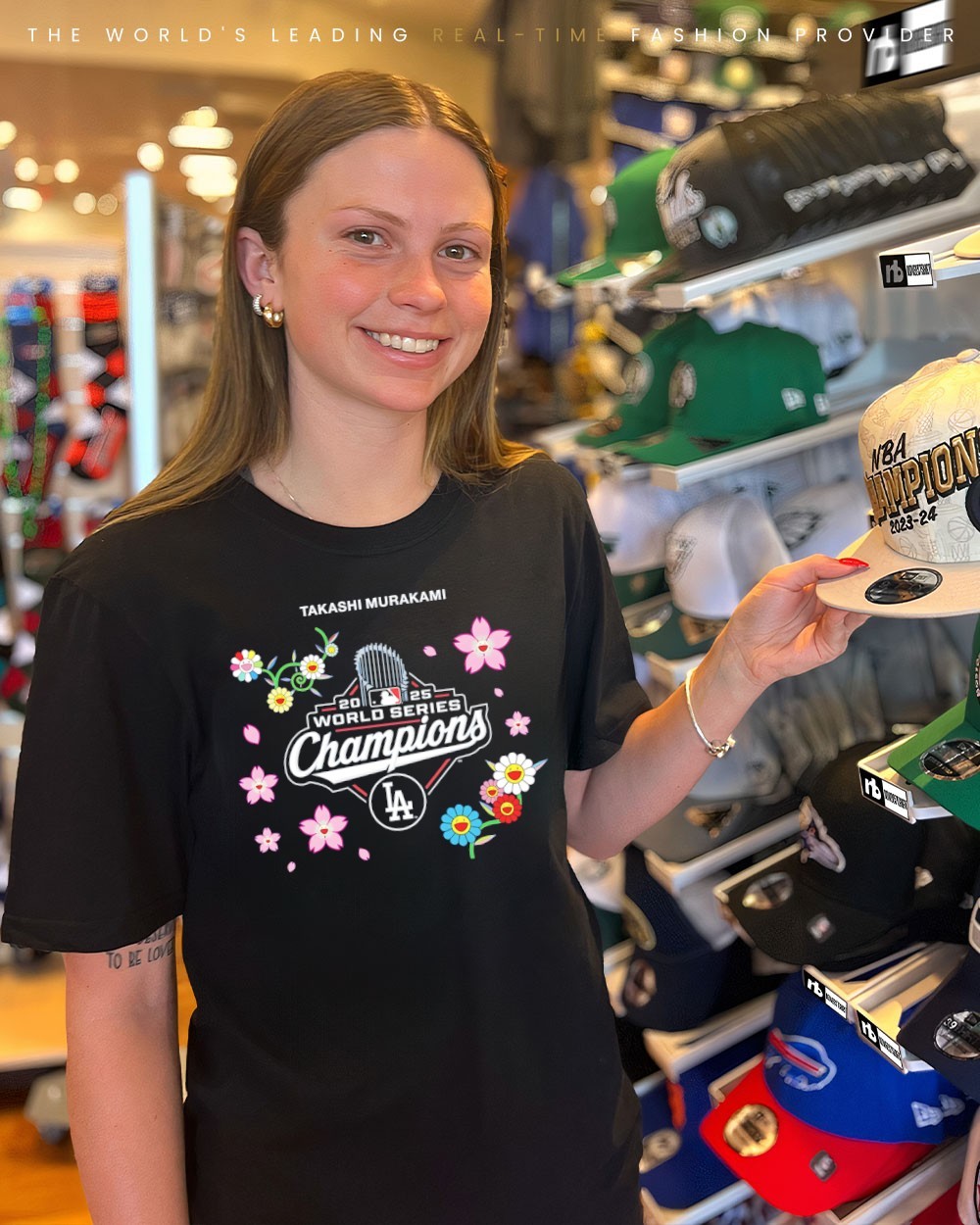 Official Takashi Murakami x LA Dodgers World Series Champions