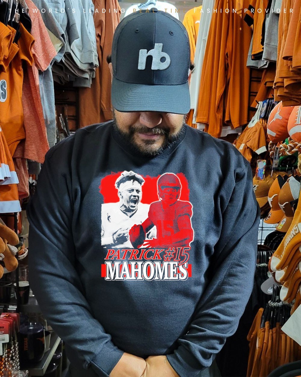 T-shirt Patrick Mahomes Champ 3 Anelli La Più Grande Di Tutti - Foto 3