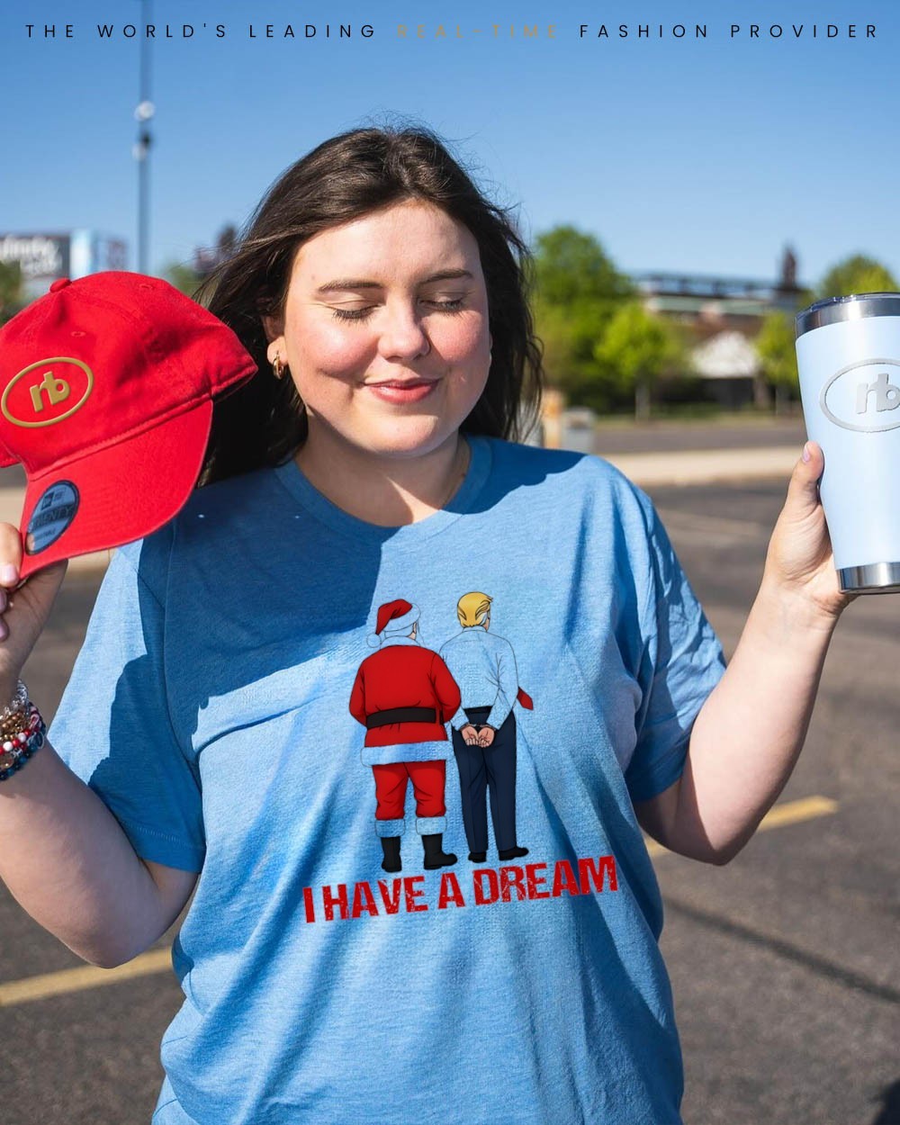 Santa Claus x Trump jail I have a dream Christmas shirt, hoodie