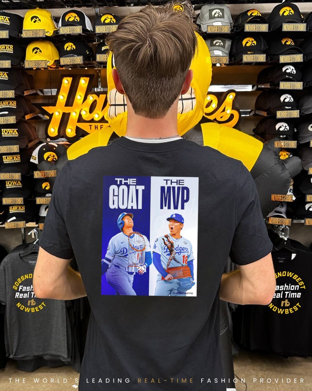 Shohei Ohtani The Goat and Yoshinobu Yamamoto The MVP shirt