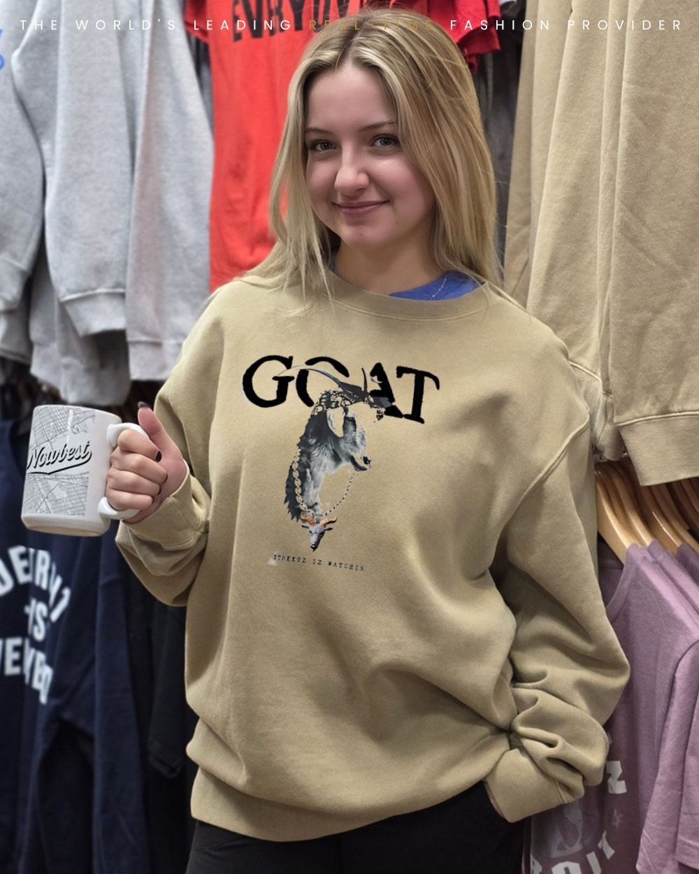 Streetz Iz Watchin Goat shirt, hoodie, sweatshirt & apparel