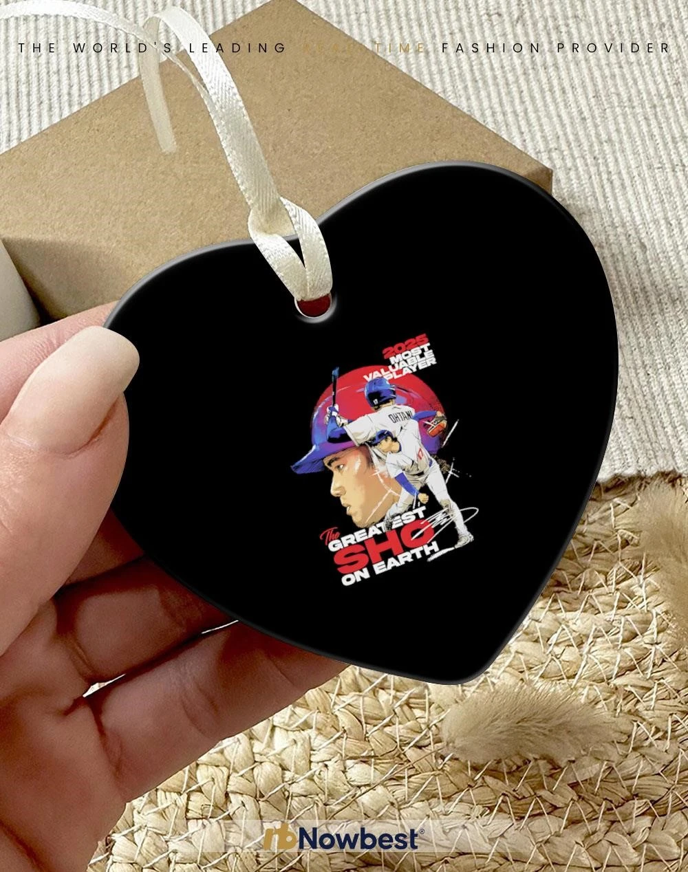 The Greatest Sho on Earth Shohei Ohtani 2025 MVP signature ornament