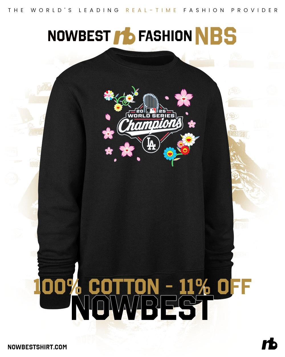 The Los Angeles Dodgers x Takashi Murakami World Series Champions