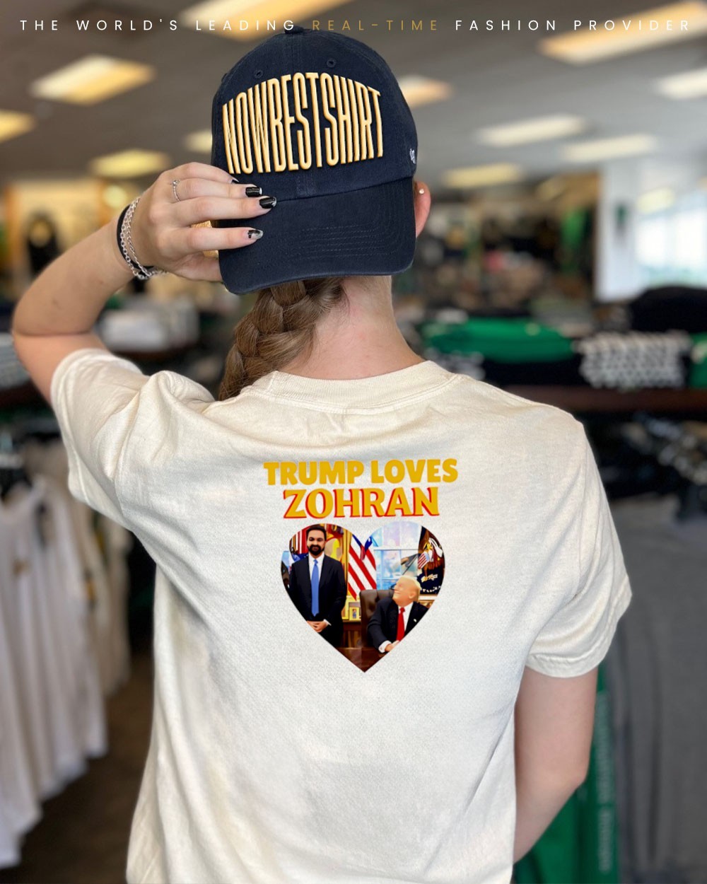 Trump Loves Zohran Mamdani heart shirt, hoodie, sweatshirt & apparel