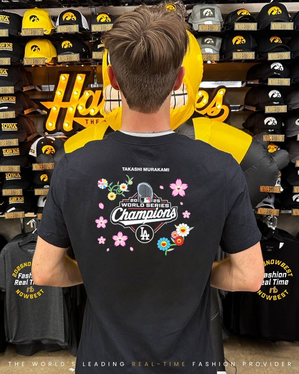 Official Takashi Murakami x LA Dodgers World Series Champions