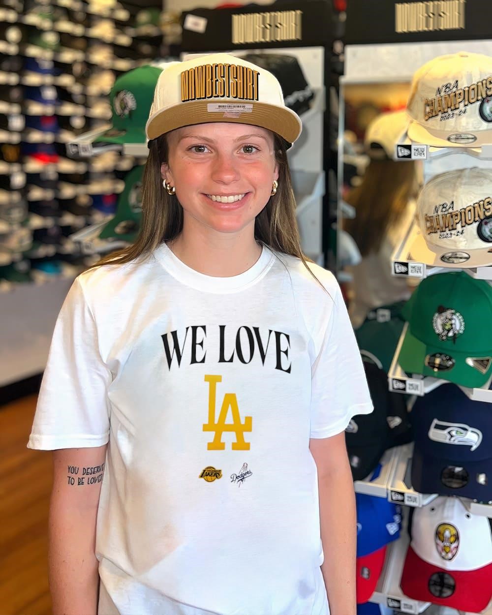 We Love LA Lakers and Dodgers shirt, hoodie, sweatshirt & apparel