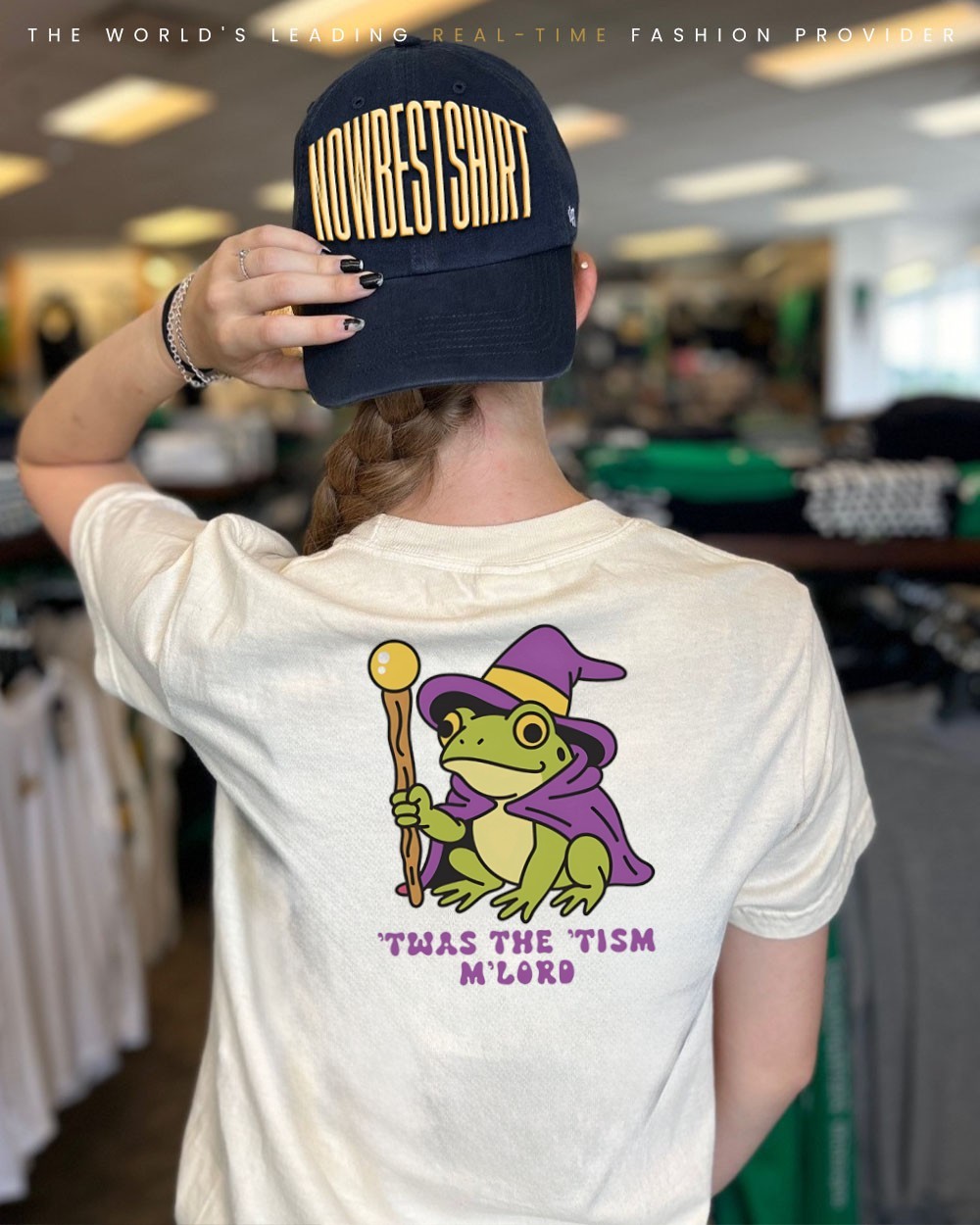Wizard frog 'twas the 'tism m'lord shirt, hoodie, sweatshirt & apparel