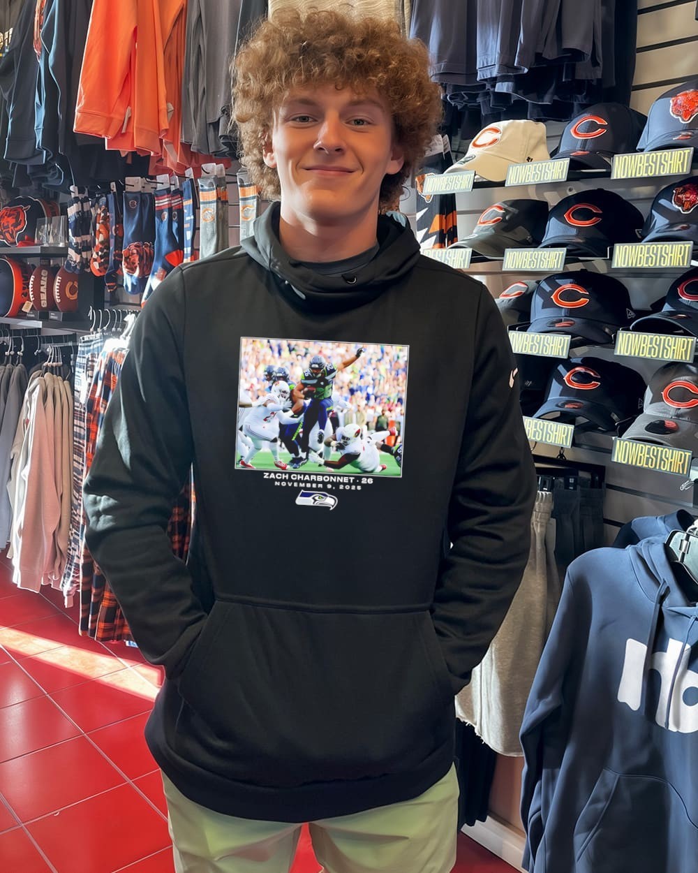 Zach Charbonnet Seattle Seahawks NFL Flash Features Week 10 2025