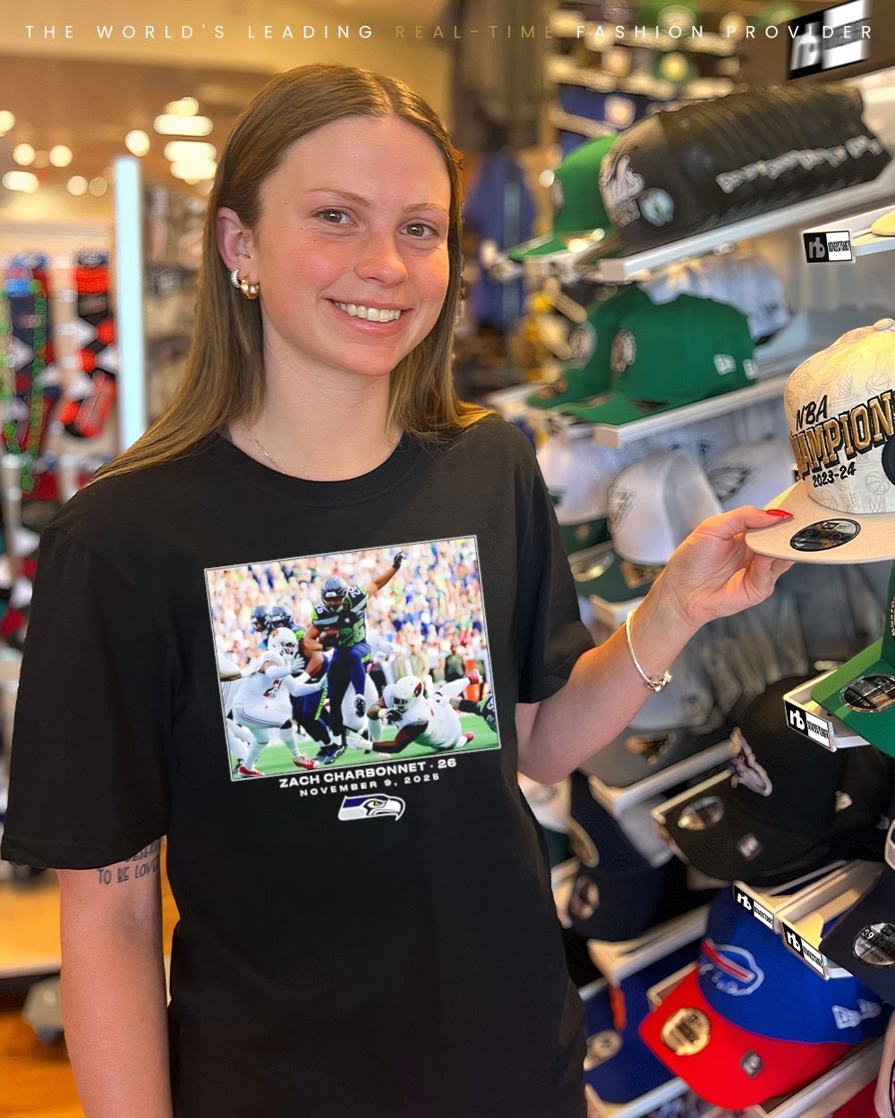 Zach Charbonnet Seattle Seahawks NFL Flash Features Week 10 2025