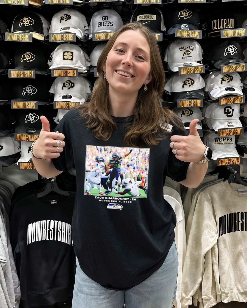 Zach Charbonnet Seattle Seahawks NFL Flash Features Week 10 2025