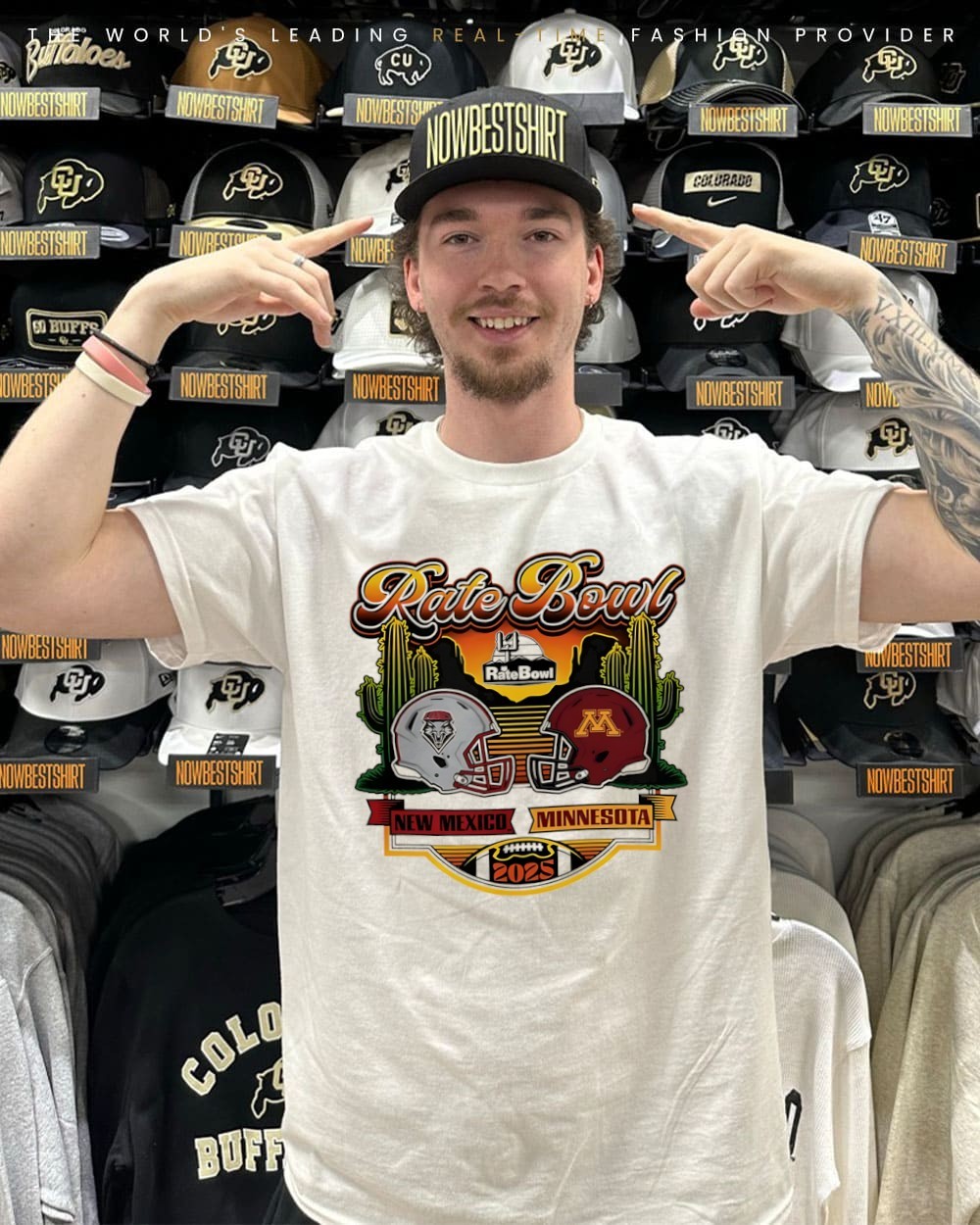2025 Rate Bowl Cactus Clash New Mexico Lobos vs Minnesota Golden
