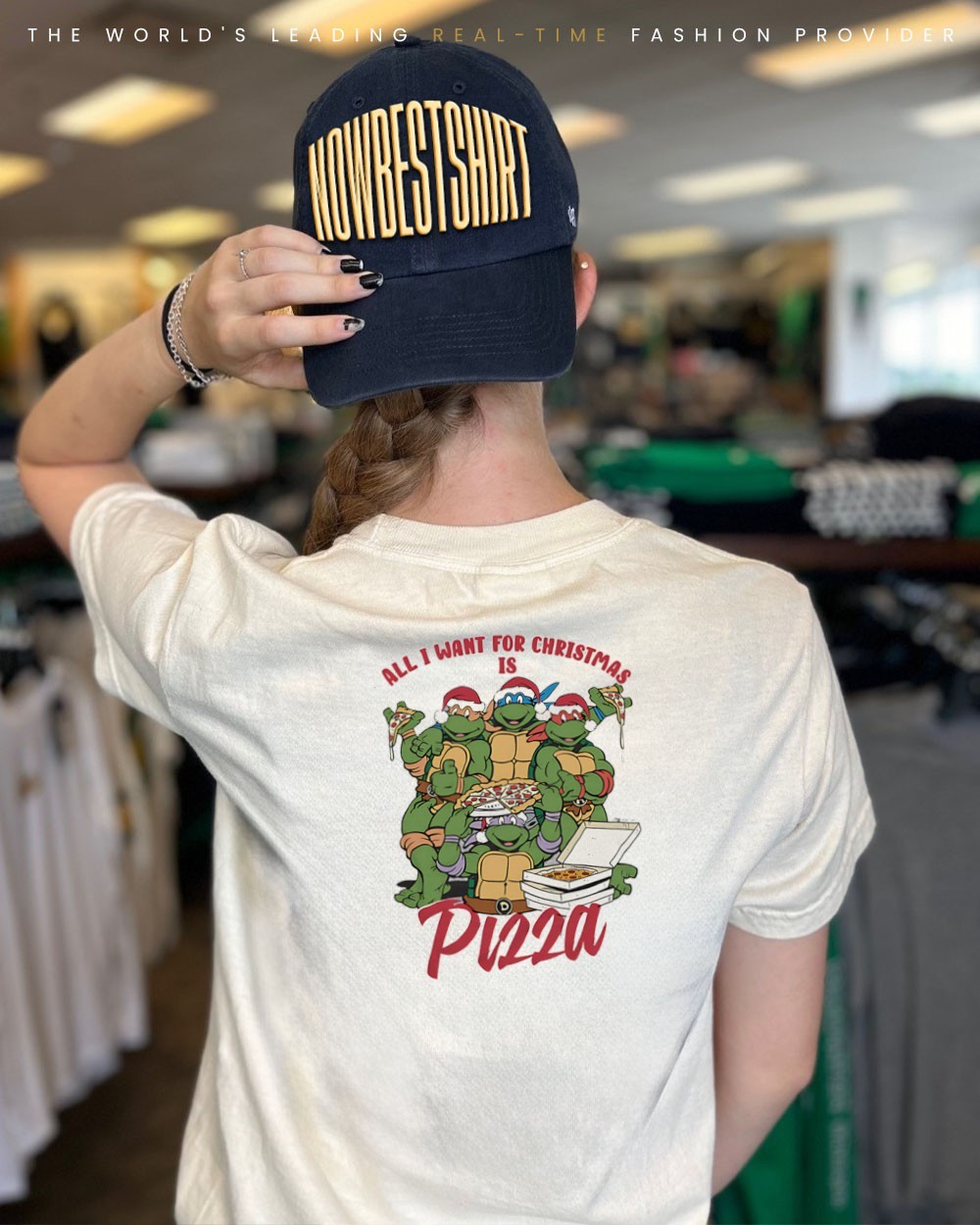 All I Want For Christmas Is Pizza Teenage Mutant Ninja Turtles