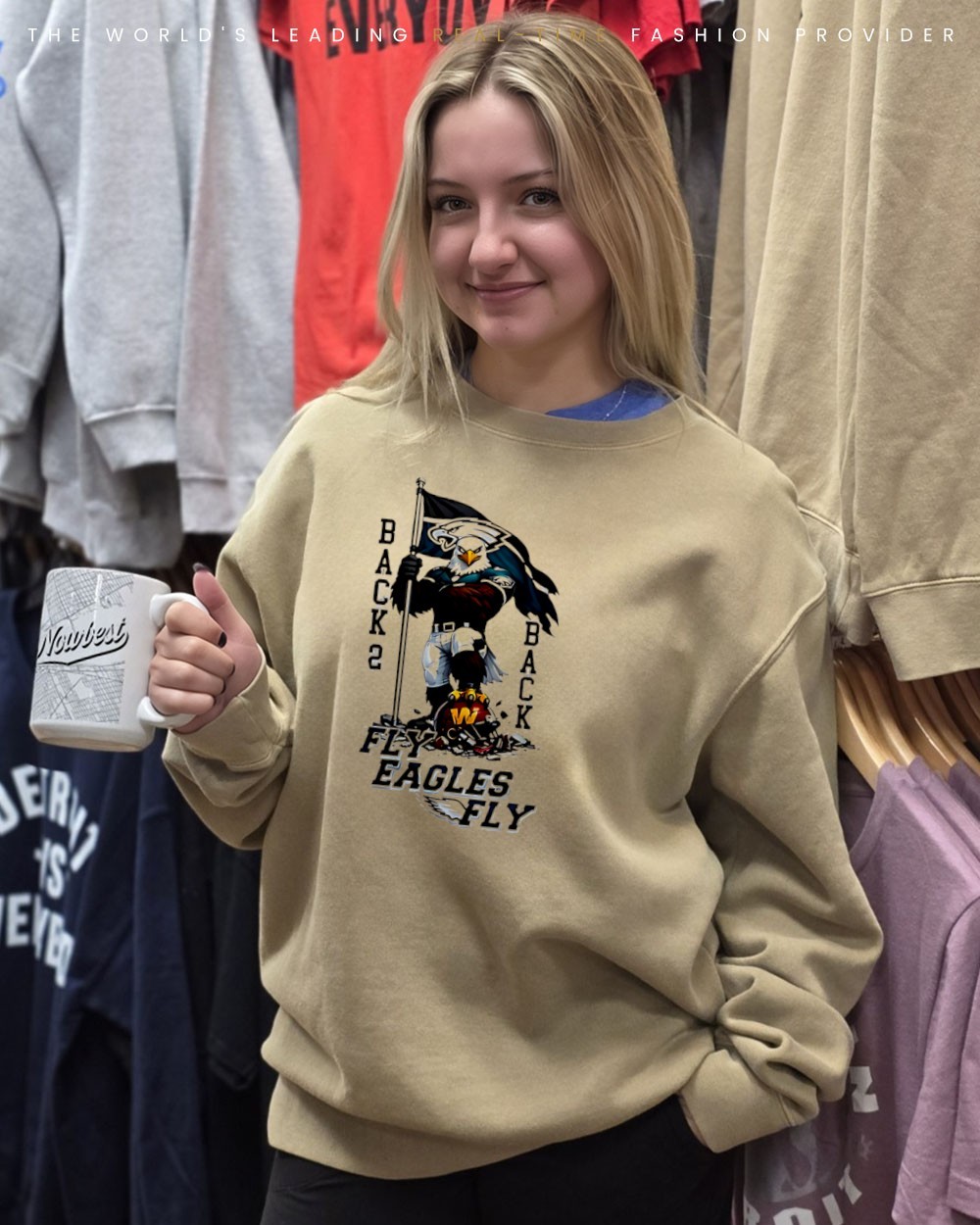 Philadelphia Eagles NFL 2025 Nfc East Champions mascot shirt