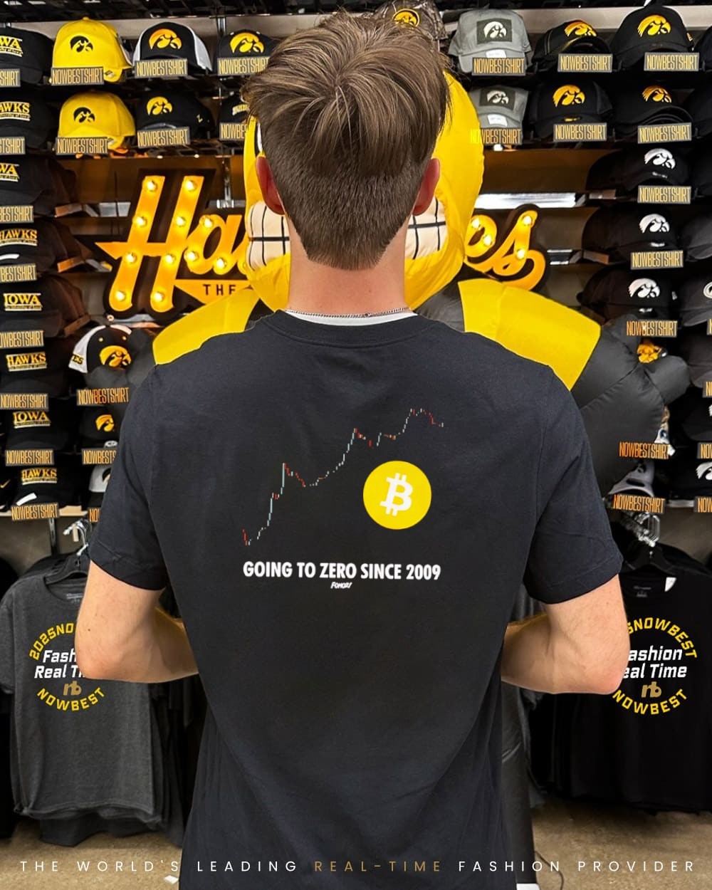 Bitcoin going to zero since 2009 shirt, hoodie, sweatshirt & apparel