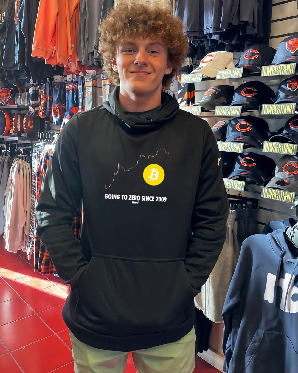 Bitcoin going to zero since 2009 shirt, hoodie, sweatshirt & apparel