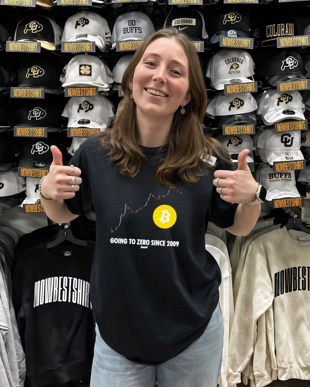 Bitcoin going to zero since 2009 shirt, hoodie, sweatshirt & apparel