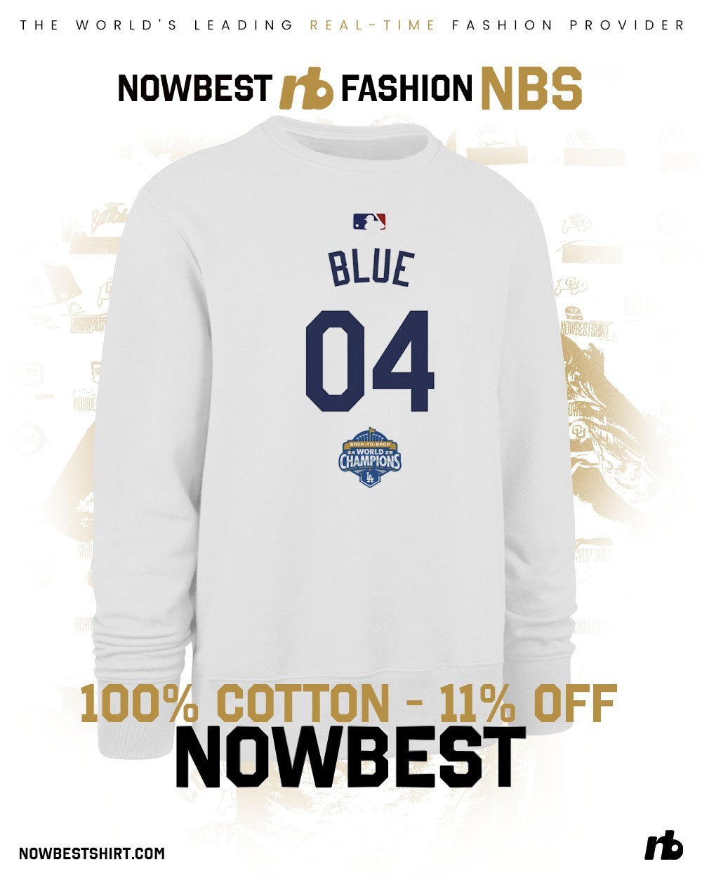 Blue 04 Back-to-back Champs World Champions shirt, hoodie
