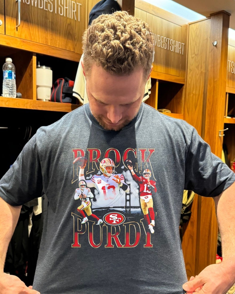 Brock Purdy San Francisco 49ers NFL player 90s bootleg notorious